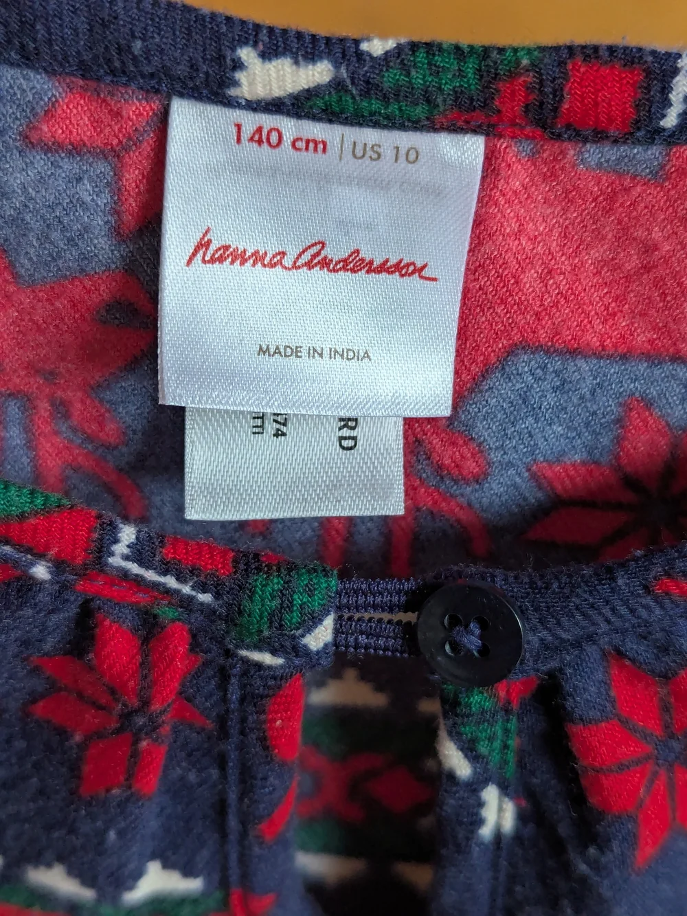 hanna andersson Girls Holiday Nightgown